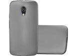 Cadorabo Copertura Protettiva Per Motorola Moto G2 In Grigio Custodia Per Cellulare Custodia In Silicone Tpu Cover Case
