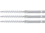 Bgs Spazzola In Nylon 9 Mm Esagono Esterno 6,3 Mm (1/4") 3 Pezzi - 3078-9-N"