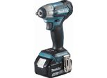 Makita 18V Brushless A Percussione - 2 Batterie BL1830B 3.0Ah - 1 Caricatore Rapido DC18RC DTW180RFJ