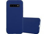 Custodia Cadorabo Per Samsung Galaxy S10 4G Custodia Protettiva In Blu Custodia Per Cellulare Tpu Custodia In Silicone Cover