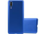 Cadorabo Copertura Protettiva Per Huawei P20 Custodia In Blu Telefono Cellulare Custodia In Silicone Tpu Custodia Cover