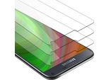 Cadorabo 3X Pellicola Blindata Per Samsung Galaxy Note 4 Pellicola Protettiva In Vetro Temperato Trasparente