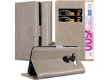 Cadorabo Cover Per Nokia 8 Sirocco Cover Protettiva In Marrone Cover Telefono Cellulare Cover Libro Custodia Custodia