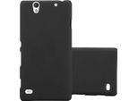 Cadorabo Custodia Protettiva Per Sony Xperia C4 Custodia In Nero Custodia Rigida Per Telefono Cellulare Cover