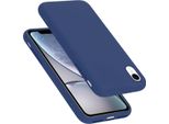 Cadorabo Custodia Protettiva Per Apple Iphone Xr Custodia In Blu Telefono Cellulare Custodia Cover Tpu Etui