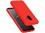 Cadorabo Custodia Protettiva Per Samsung Galaxy S9 Custodia In Rosso Telefono Cellulare Custodia Cover Tpu Etui