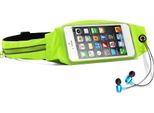 Cadorabo Sport Bum Bag In Giallo Borsa Da Anca Regolabile In Lunghezza Borsa Da Cintura Borsa Per Cellulare