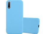 Custodia Cadorabo Per Honor 9X Custodia Protettiva In Blu Custodia Per Cellulare Tpu Custodia In Silicone Cover