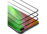 Cadorabo 3X Pellicola Blindata A Schermo Intero Per Honor 30 Pro Pellicola Protettiva In Bianco Vetro Temperato Di Protezione Del Display