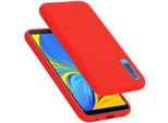 Cadorabo Custodia Protettiva Per Samsung Galaxy A7 2018 Custodia In Rosso Telefono Cellulare Custodia Cover Tpu Etui