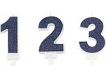 Candela Di Compleanno Numero Blu 7,3 Cm -