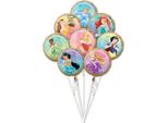 Palloncini Disney Princess Colorati Per Feste 43 Cm - Taglia Unica