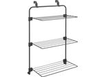 Metaltex Gale Droogrek 11 M Drooglijn 57X31X98 Cm Zwart