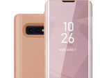 Cadorabo Custodia Per Telefono Cellulare Per Samsung Galaxy S10E In Rosa Cover Backcover Custodia Protettiva Libro Custodia Libro
