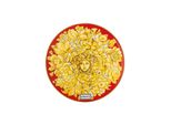 Versace Home Piatto Da Pane Medusa Rhapsody 17 Cm Rosso