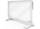 Tresko® Riscaldatore Convettore 1000W Riscaldatore Elettrico A Parete Riscaldatore Convettore In Vetro A Parete