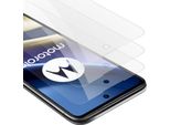 Cadorabo 3X Proteggi Schermo Blindato Per Motorola Moto G51 5G In Vetro Temperato Trasparente