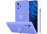 Custodia Cadorabo Per Xiaomi Poco X3 Gt Cover Protettiva In Viola Custodia Per Cellulare Tpu Custodia Cover