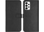 Custodia Per Samsung Galaxy A23 - Vera Pelle - Custodia Selencia Flap - Nero