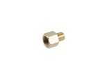 Riduttore Per Tubo Flessibile 1/4" Esterno X 3/8"" Interno In Ottone Per Aria Compressa"