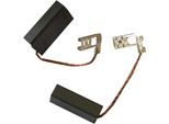 2X Spazzole Di Carbone Per Bosch Martello Perforatore 11220EVS 6,3 X 10 X 21 Mm