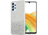 Cadorabo Cover Per Samsung Galaxy A33 5G Cover Protettiva In Custodia Trasparente Per Telefono Cellulare Tpu Case Glitter Cover Cover Glitter