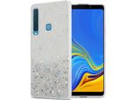 Cadorabo Cover Per Samsung Galaxy A9 2018 Cover Protettiva In Tpu Trasparente Custodia Per Telefono Cellulare Cover Glitter Cover Glitter