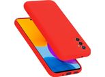 Cadorabo Custodia Protettiva Per Samsung Galaxy M52 5G In Rosso Custodia Del Telefono Cellulare Custodia Cover Tpu Etui