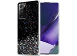 Cadorabo Cover Per Samsung Galaxy Note 20 Ultra Cover Protettiva In Nero Custodia Per Cellulare Tpu Custodia Glitter Cover Glitter