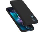 Cadorabo Custodia Protettiva Per Motorola Edge 30 Cover In Nero Cellulare Case Cover Tpu Etui