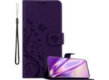 Cadorabo Cover Per Samsung Galaxy Note 20 Ultra Cover Protettiva In Viola Cover Protettiva Cover Telefono Cellulare Cover Fiori Custodia Fiore