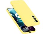 Cadorabo Custodia Protettiva Per Motorola Moto G200 5G In Giallo Custodia Del Telefono Cellulare Custodia Cover Tpu Etui