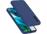 Cadorabo Custodia Protettiva Per Motorola Moto G52 4G / G82 5G In Blu Custodia Del Telefono Cellulare Custodia Cover Tpu Etui