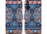 Cadorabo Custodia Protettiva Per Honor 20 / 20S / Huawei Nova 5T Cover Design Blu Custodia Per Cellulare Custodia Protettiva Custodia Magnetica