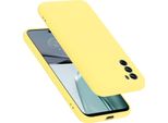Cadorabo Custodia Protettiva Per Motorola Moto G62 5G In Giallo Custodia Del Telefono Cellulare Custodia Cover Tpu Etui