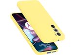 Cadorabo Custodia Protettiva Per Motorola Edge 30 Pro / Edge+ Custodia In Giallo Per Telefono Cellulare Custodia Cover Tpu Custodia
