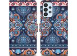 Cadorabo Custodia Protettiva Per Samsung Galaxy A33 5G Case Design Blu Custodia Del Telefono Cellulare Custodia Protettiva Custodia Magnetica Custodia Cover