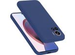 Cadorabo Custodia Protettiva Per Motorola Edge 30 Ultra / X30 Pro Custodia In Blu Per Telefono Cellulare Custodia Cover Tpu Etui