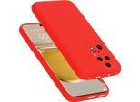 Cadorabo Custodia Protettiva Per Huawei P50 Pro Custodia In Rosso Telefono Cellulare Case Cover Tpu Etui