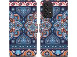Cadorabo Custodia Protettiva Per Samsung Galaxy A53 5G Case Design Blu Custodia Del Telefono Cellulare Custodia Protettiva Custodia Magnetica Custodia Cover