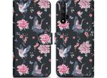 Cadorabo Custodia Protettiva Per Honor 20 / 20S / Huawei Nova 5T Caso Design Nero Telefono Cellulare Custodia Protettiva Cover Caso Magnetico