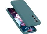 Cadorabo Custodia Protettiva Per Motorola Edge 30 Pro / Edge+ Custodia In Verde Per Telefono Cellulare Custodia Cover Tpu Custodia