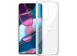 Cadorabo Custodia Per Motorola Edge 30 Pro / Edge+ Custodia Protettiva In Tpu Trasparente Custodia Protettiva In Silicone Custodia Etui