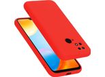 Cadorabo Custodia Protettiva Per Xiaomi Redmi 10C / Poco C40 Custodia In Rosso Telefono Cellulare Custodia Cover Tpu Etui
