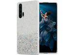 Cadorabo Custodia Per Honor 20 Pro Custodia Protettiva In Tpu Trasparente Custodia Per Telefono Cellulare Custodia Glitter Cover Glitter