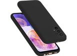 Cadorabo Custodia Protettiva Per Samsung Galaxy A23 4G / 5G In Nero Custodia Del Telefono Cellulare Custodia Cover Tpu Etui