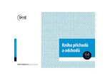 Libro Arrivi E Partenze Optys, A4, 64 Fogli