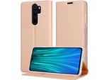 Cadorabo Custodia Per Cellulare Per Xiaomi Redmi Note 8 Pro Custodia Protettiva In Rosa Cover Etui Book Case Booklet