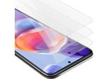 Cadorabo 3X Pellicola Blindata Per Xiaomi Redmi Note 11 Pro+ Pellicola Protettiva In Vetro Protettivo Trasparente Temperato Per Schermo