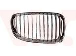 Van Wezel 0628514 Griglia Radiatore Griglia Anteriore Per Bmw 1 Hatchback (E87) Destra Cromata/Nera